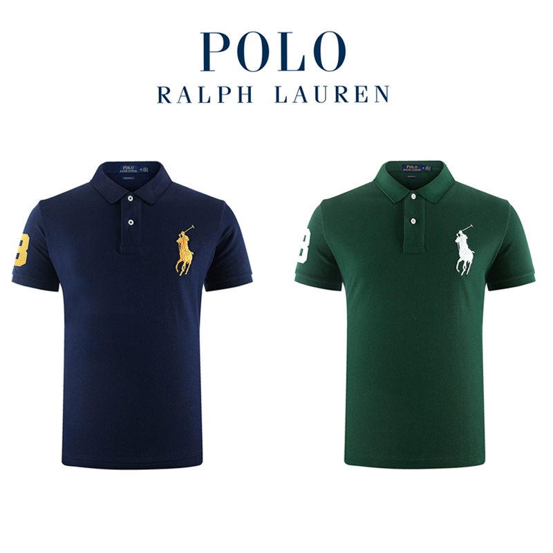 Camisas polo masculinas Ralph Lauren®, pacote com 2