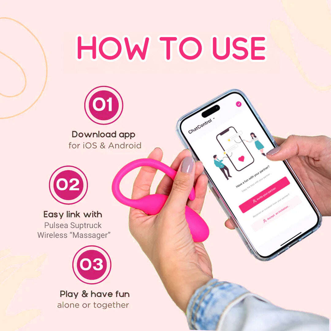 💥 Περιορισμένη έκδοση 2025, 70% ️ΕΚΠΤΩΣΗ 💦 Ασύρματο Μασάζ PULSEA Suptruck X15 📱 Παγκόσμιος Έλεγχος και 15 Λειτουργίες