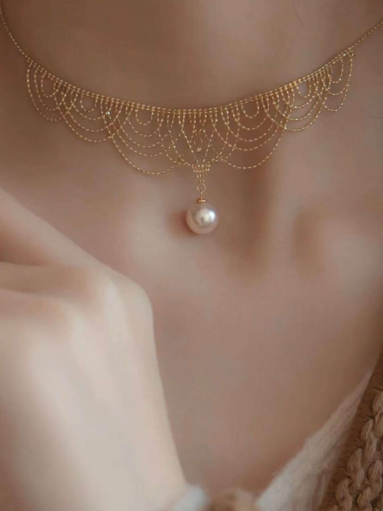 Colar Amélia | Banhado a ouro 24k