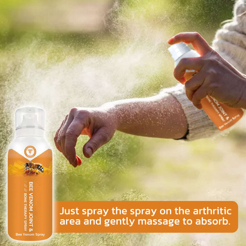 COMPRE 1 LEVE 1 DE GRAÇA!! Spray de terapia óssea e articulares GFOUK™ Bee Venom ⭐⭐⭐⭐⭐ (4.9/5)
