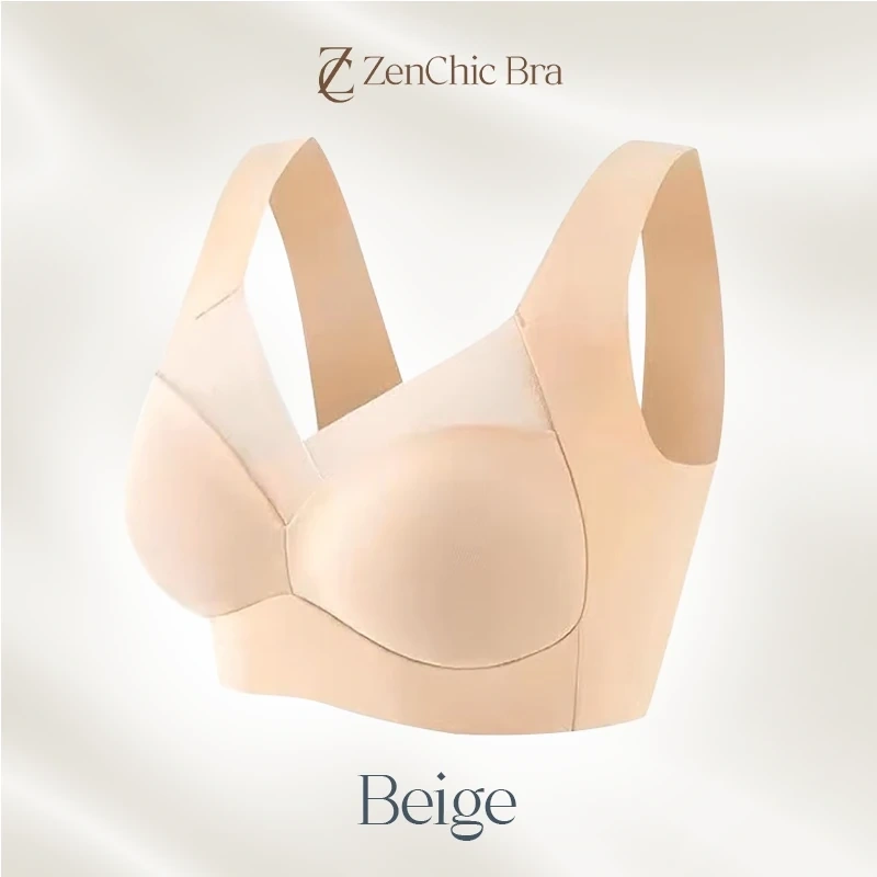 Sutiã ZenChic (conjunto de 3 peças) - PROMOÇÃO DE ÚLTIMO DIA - 80% DE DESCONTO - Sutiã push up sem costura sem fio