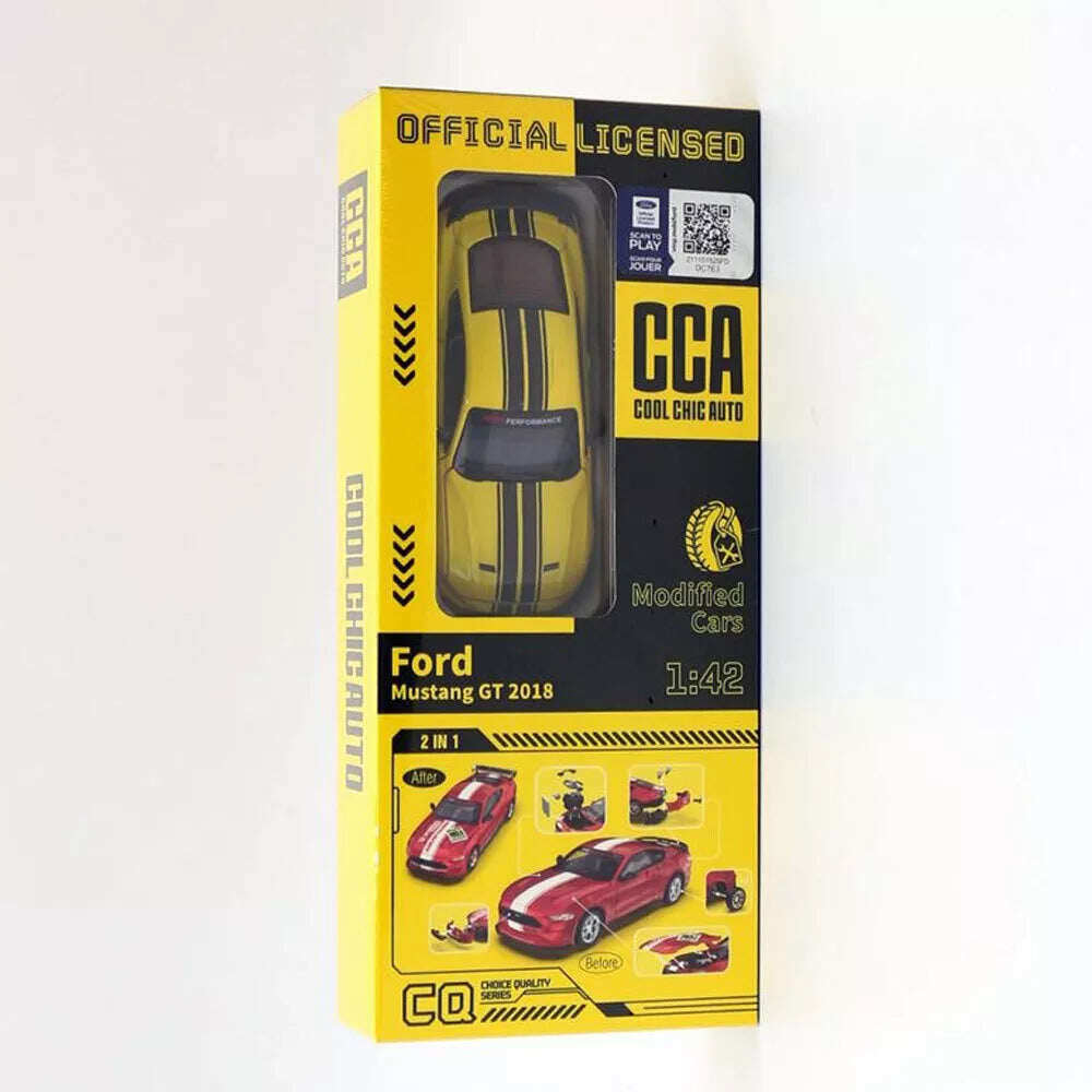 Комплект 2018 Ford Mustang GT Super Racing модел в мащаб 1:42