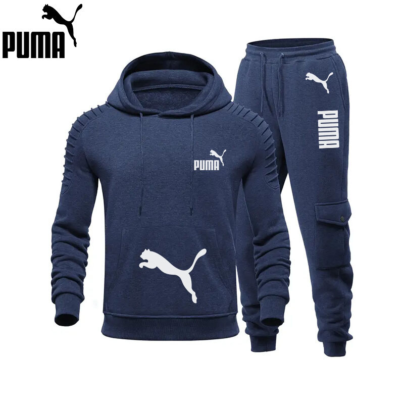 2025 Najnowsza męska kurtka z kapturem PUMA® + spodnie dresowe PUMA®