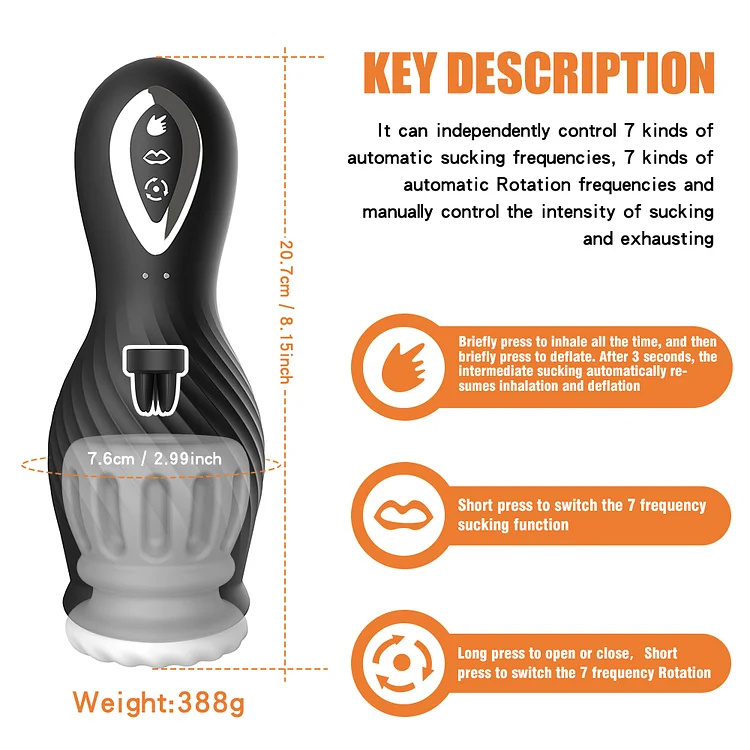 DRAGON SUCTION TRAINER МЪЖКА КУПА II ЗА МЪЖЕ