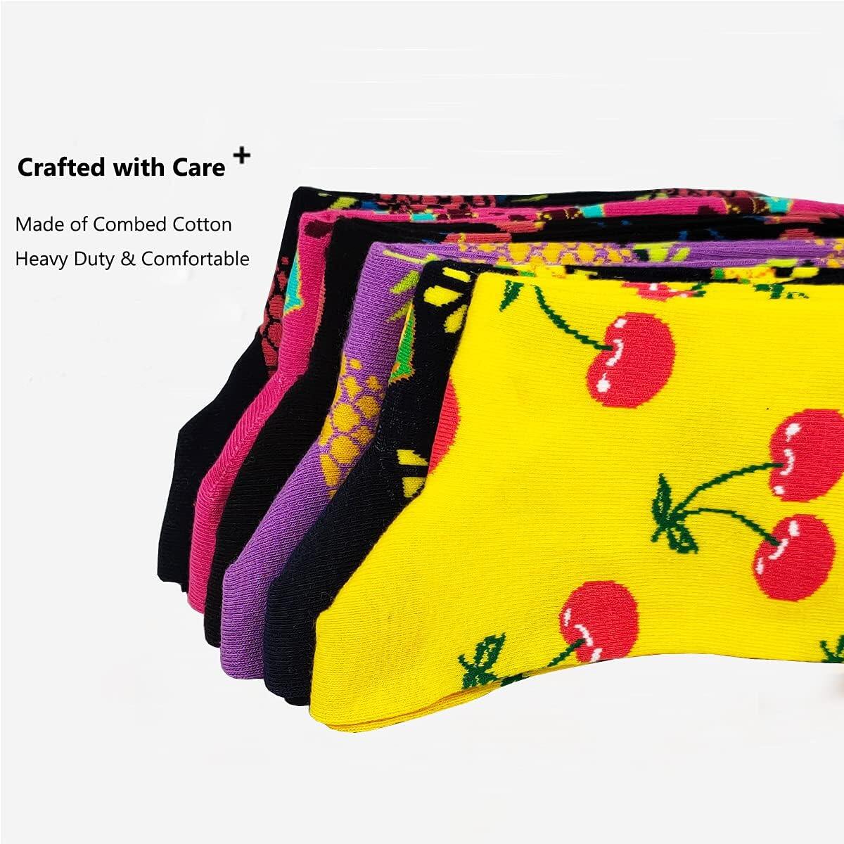 Meias coloridas divertidas