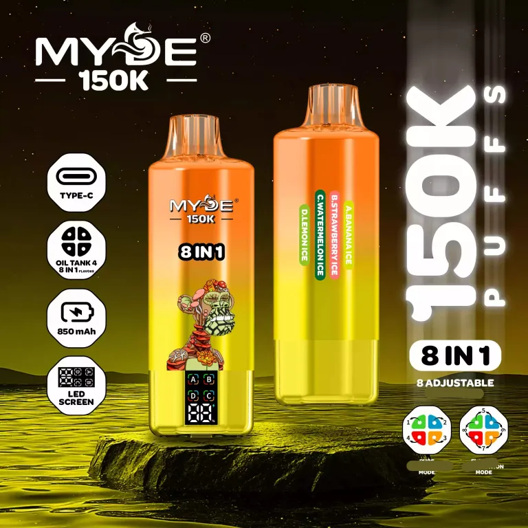 MYDE 8IN1 150000 Puffs Vape