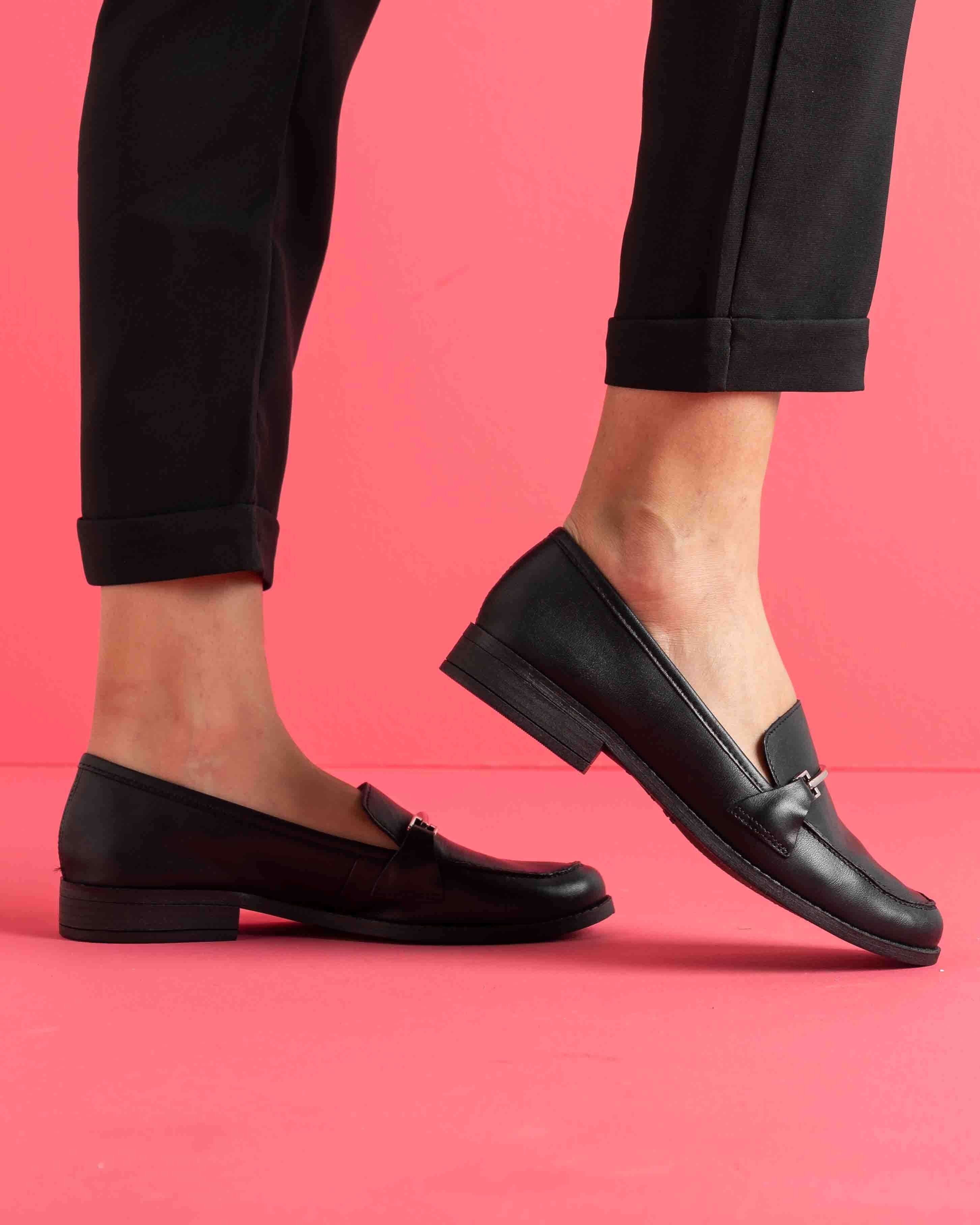 MOCASSIM COURO METAL