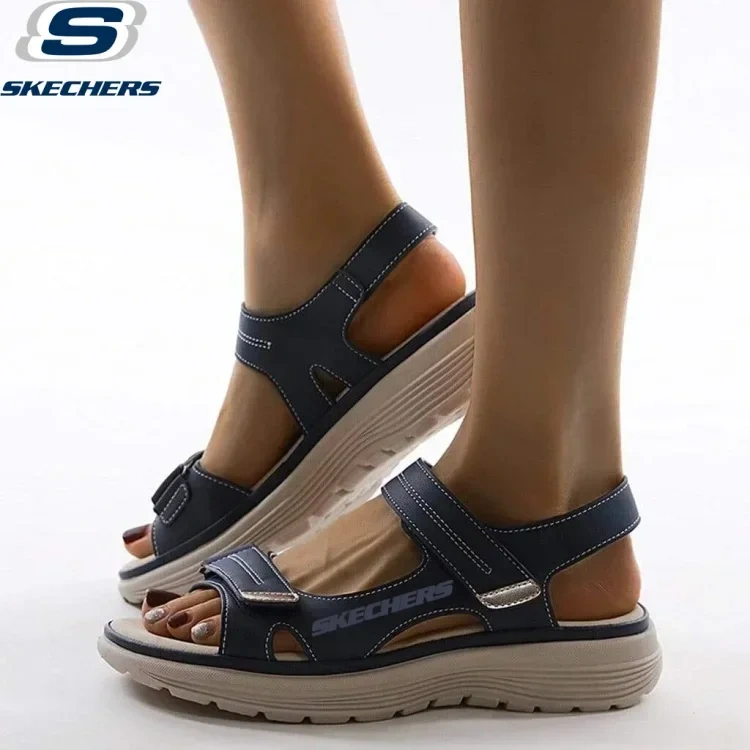 DAMSKIE SANDAŁY ORTOPEDYCZNE SKECHERS® NA LUKI PALUCHOWE