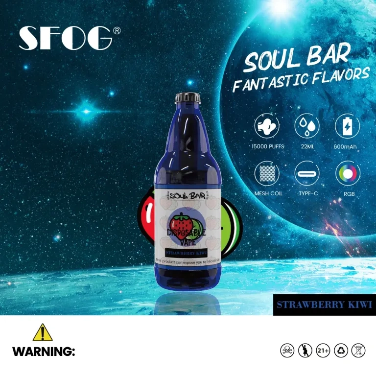 Sfog soul bar 15000 puffs újratölthető tömeges vásárlás eldobható vape nagykereskedelmi