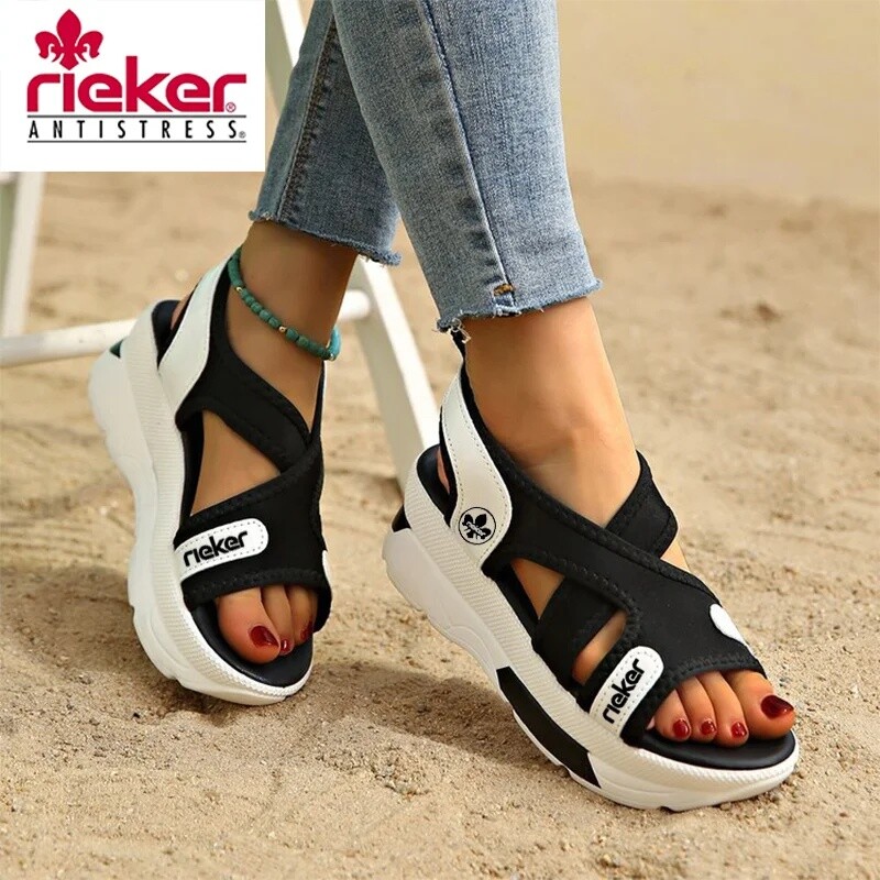 New RIEKER@2025 sports sandals with Velcro