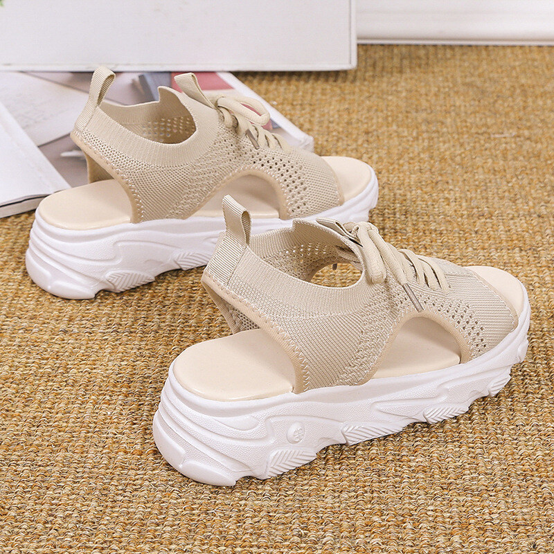 🔥PROMOÇÃO DO ÚLTIMO DIA 50% DE DESCONTO -2023 Sandálias de praia ortopédicas casuais de sola grossa mais populares