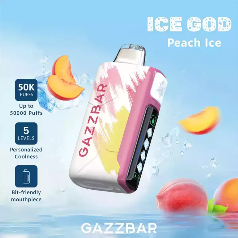 Gazzbar 50000 Puffs ICE GOD Disposable Vape