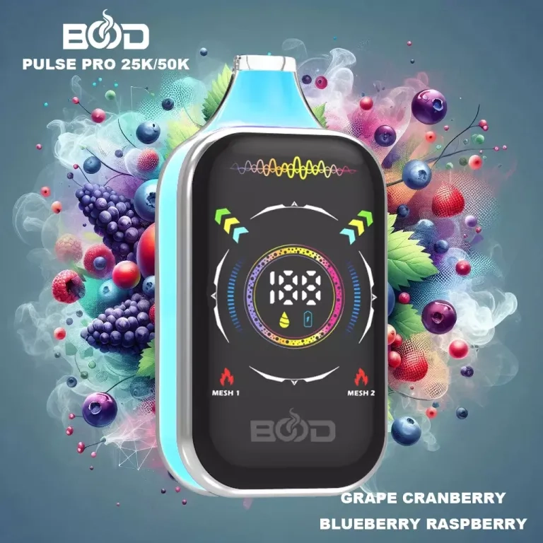 BOOD PULSE PRO 50000 Puffs Vapes Melon Pineapple Orange_4