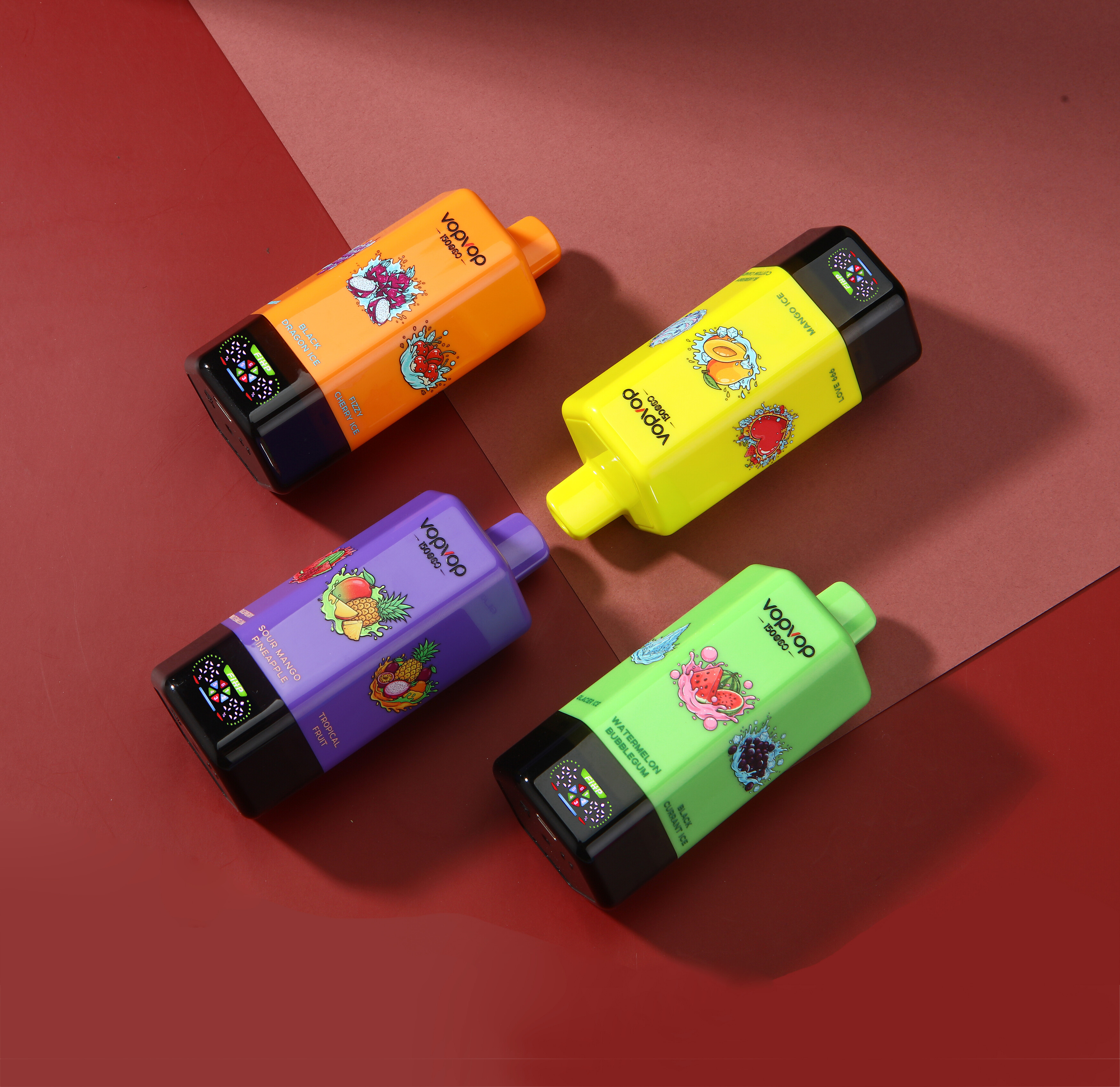 VOPVOP 150K Big Puffs 6 Flavors in 1 Adjust Vape