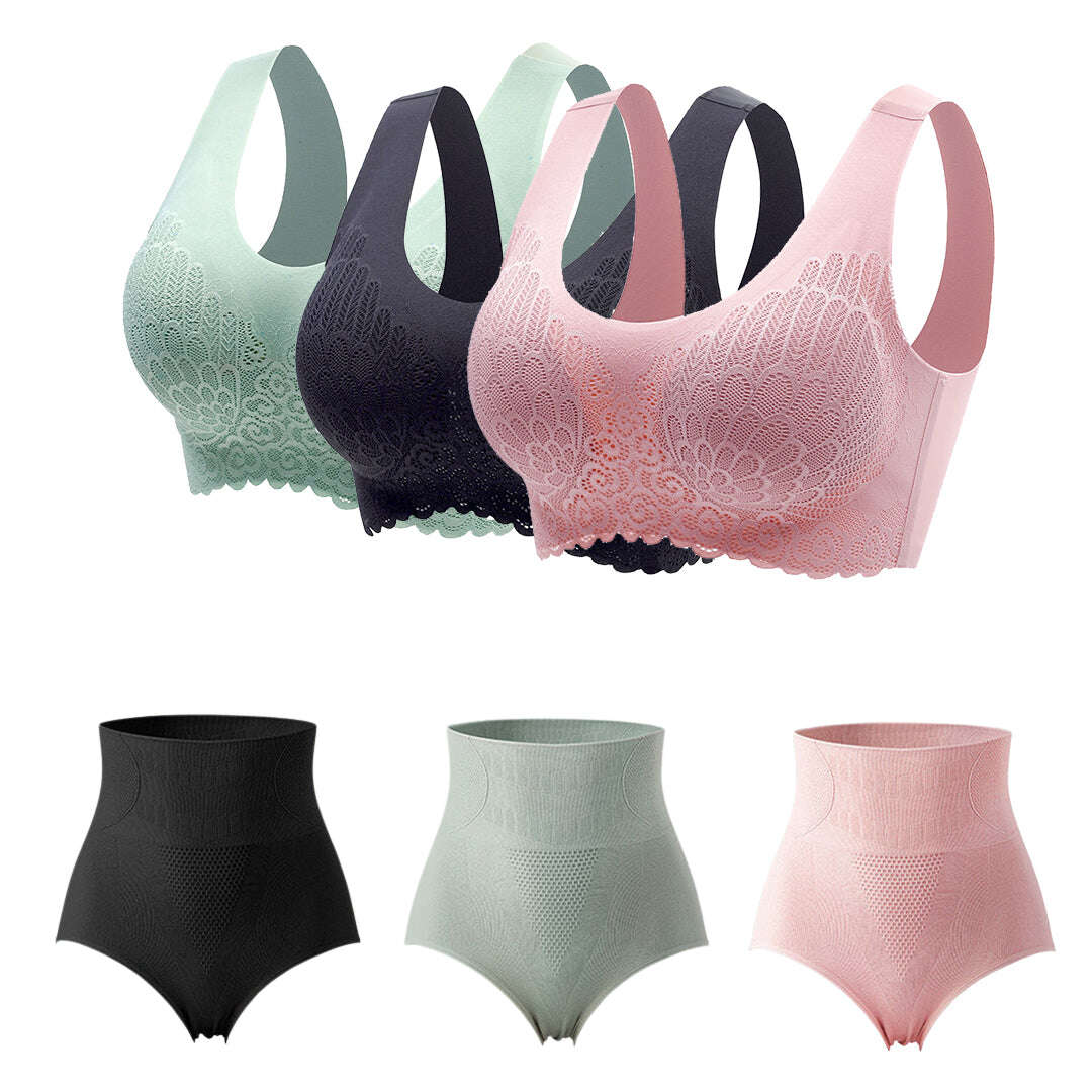 Дамски сутиен SORA Irresistible Combination - Гащички + Сутиен комплект 6 части