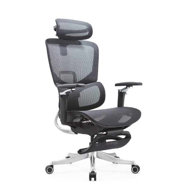 Wholesale Custom Design Adjustable Lumbar Support Rotatable Ergonomic Office Chair with Mesh Cushion