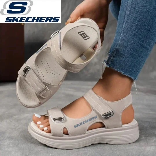 Novas sandálias ortopédicas femininas Skechers a partir de 2025