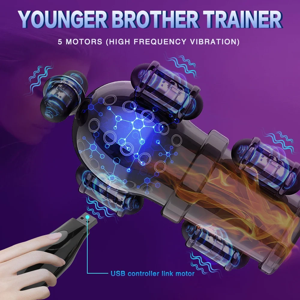 МЪЖКИ ВИБРАЦИОНЕН МАСАЖОР