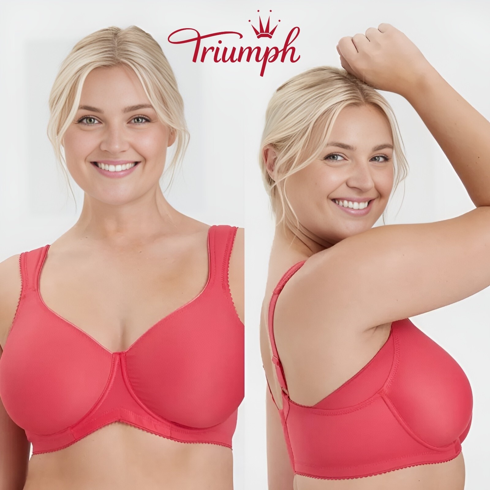 Triumph -Sutiã push-up simples com bojo cheio