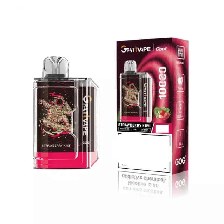 Grativape Gbot 10000 Puffs 10k Wholesale Rechargeable Disposable Vapes