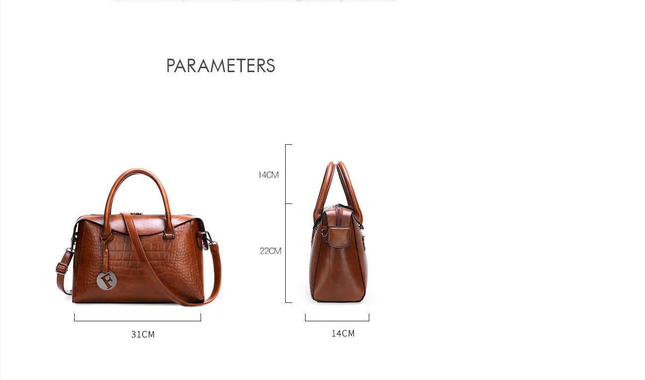 Novo Saco grande em relevo bolsa de ombro feminina com ombro inclinado