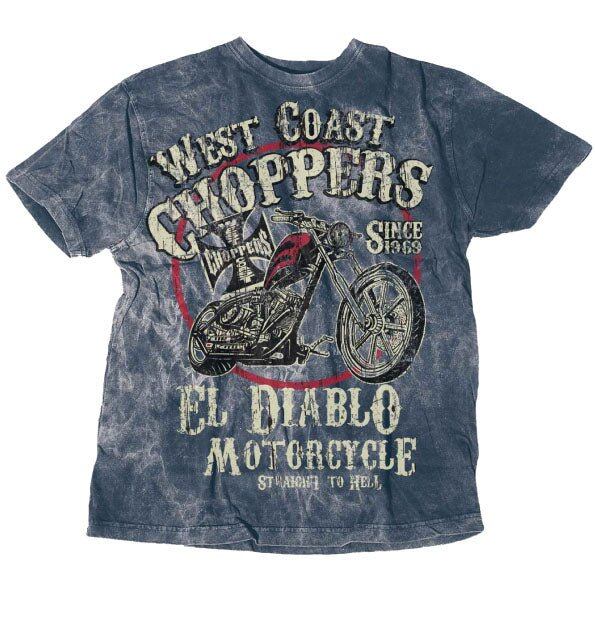 West Coast Choppers El Diablo Camiseta - O Diabo Camiseta