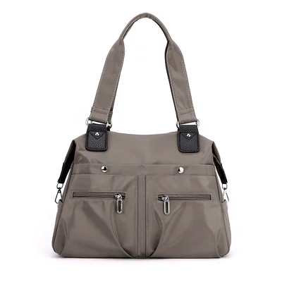 👜BOLSA DE OMBRO COM VÁRIOS BOLSOS E À PROVA D'ÁGUA DE GRANDE CAPACIDADE