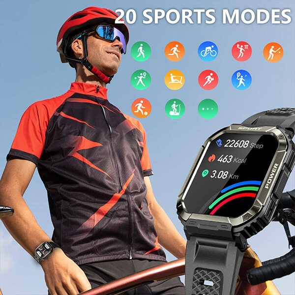 Relógio militar inteligente - Strongwatch