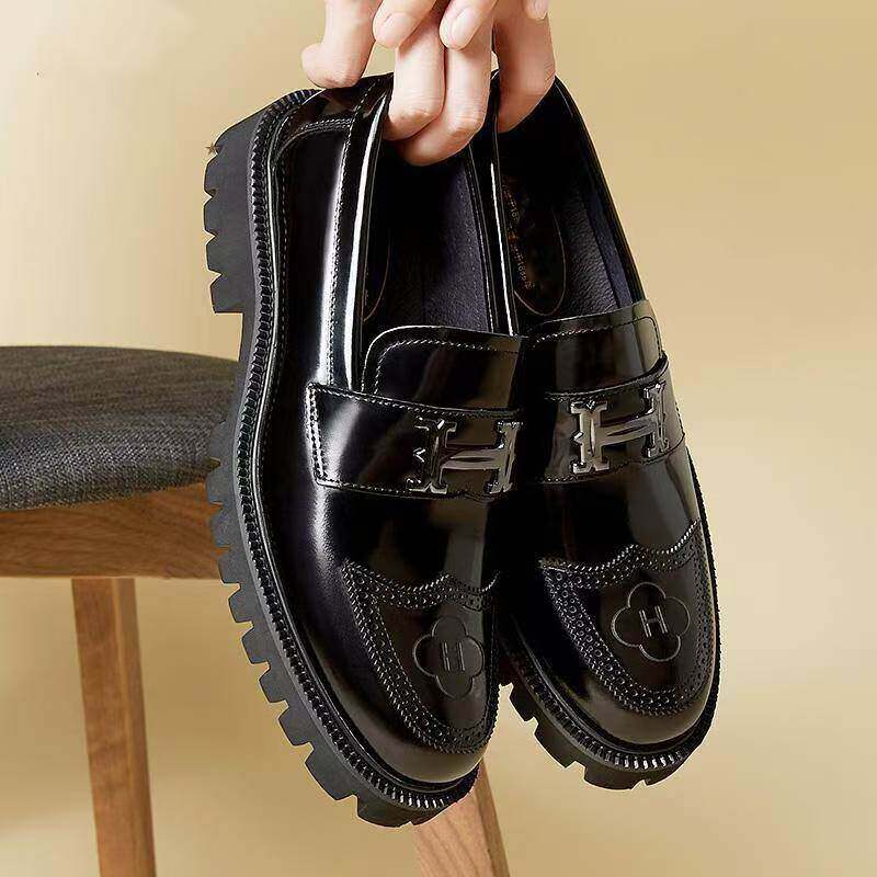 Mocassim de couro elegante e moderno para homem | 50% de desconto🔥