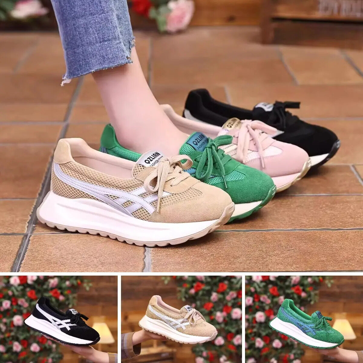 🍂 【Wszechstronne jesienne buty damskie】 Nowe modne buty zwiększające wysokość na co dzień.
