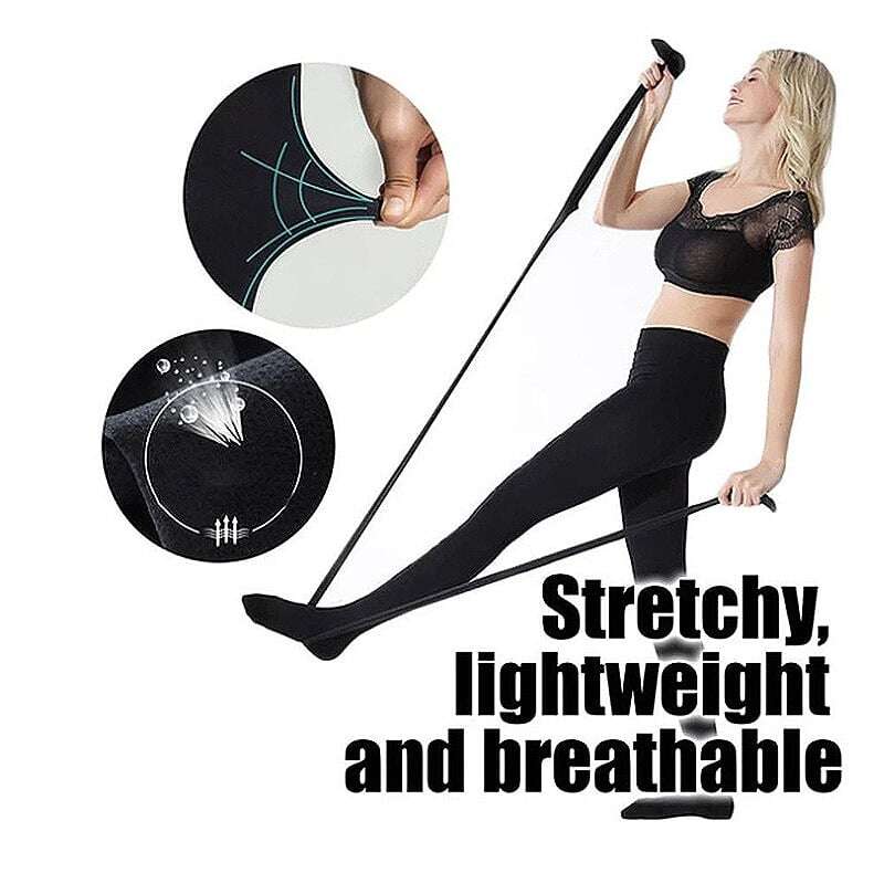 Calças modeladoras de pernas muito leves e suaves