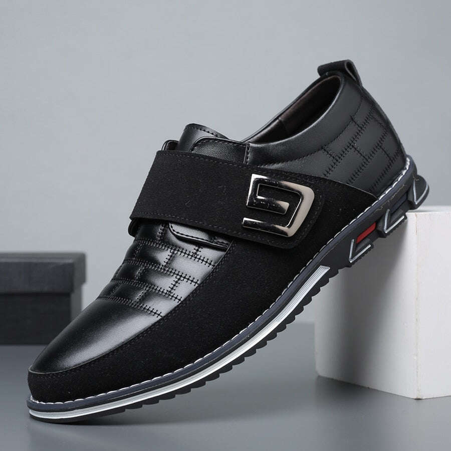 Derby listrado ortopédico de couro Grey Wolf™