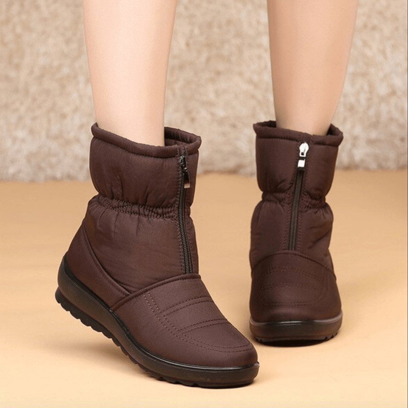 🔥Promoção de inverno com 49% de desconto💥Botas impermeáveis para mulher para neve