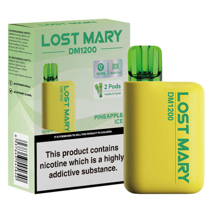 Lost Mary DM1200 Kit Vape descartável