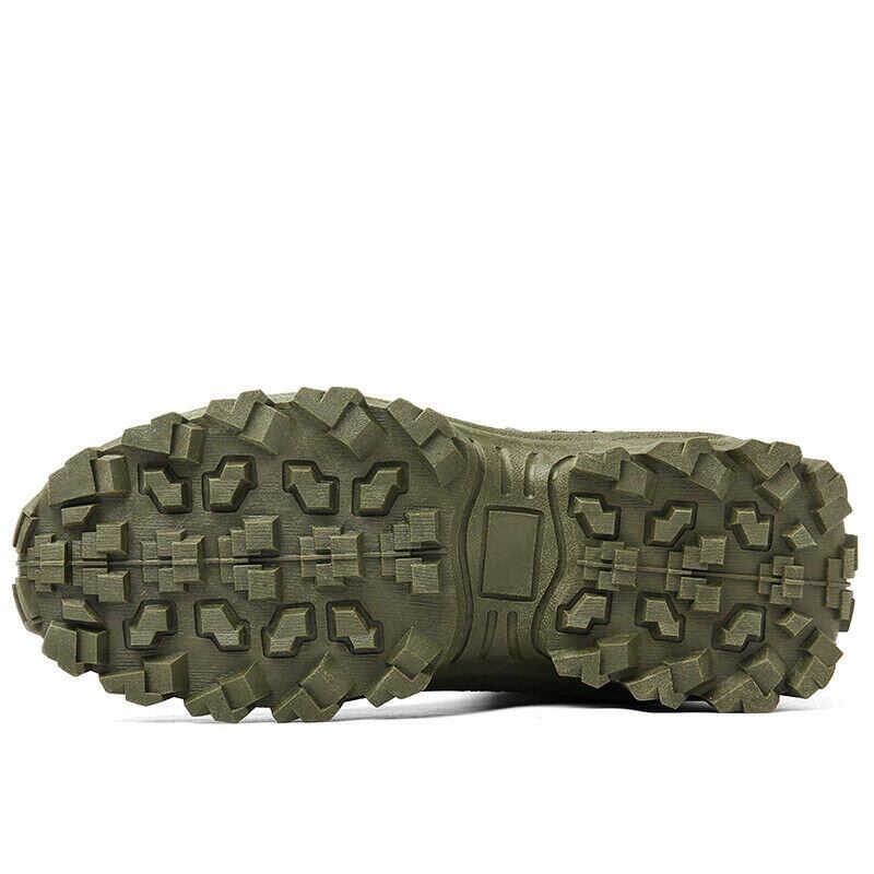 Męskie wodoodporne buty bojowe outdoorowe z ochroną przed przebiciem, buty bojowe (zwiększona trwałość)