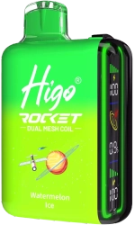 HIGO Rocket 20,000-puff refillable disposable vapes
