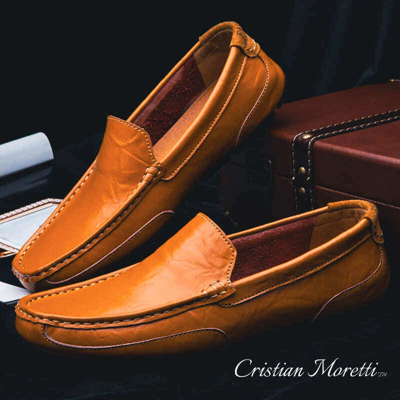 Roberto™ Mocassins de couro