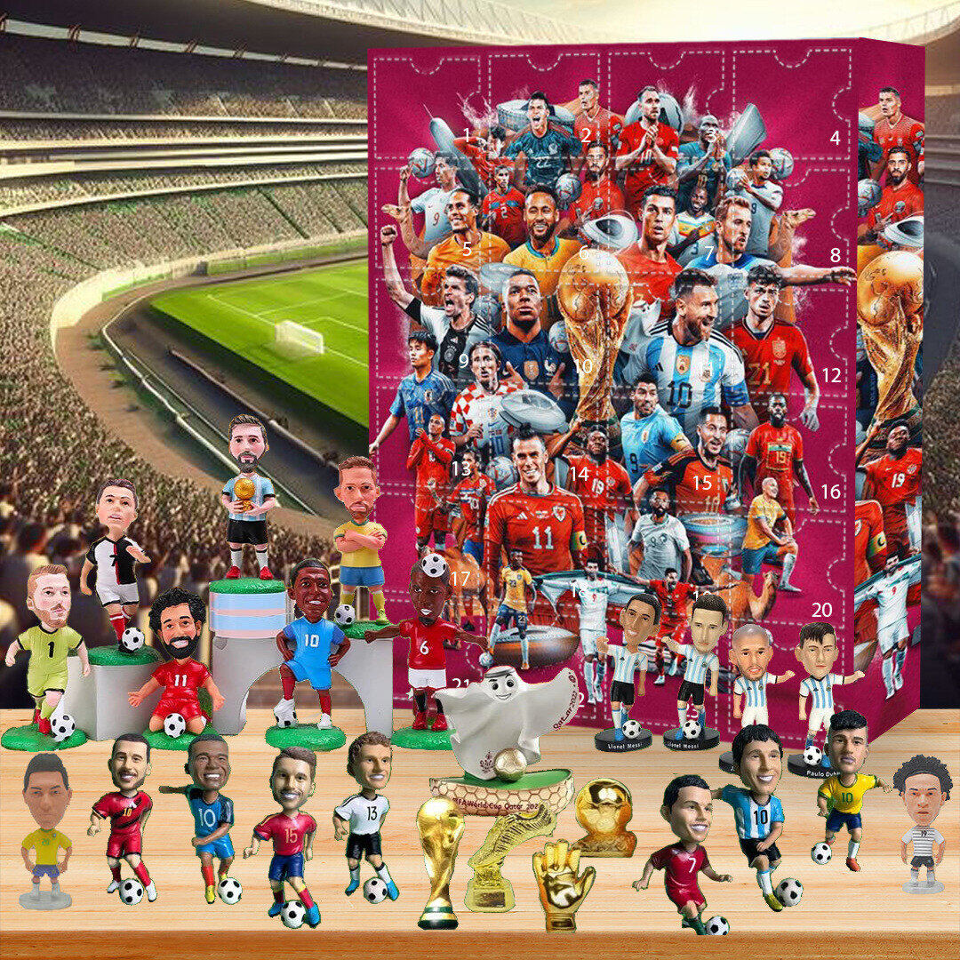 Calendário do Advento da Copa do Mundo de 2025 🎁24 presentes estão nele