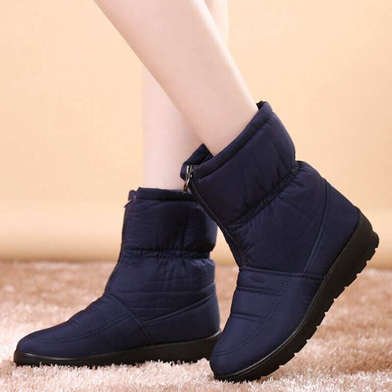 🔥Promoção de inverno com 49% de desconto💥Botas impermeáveis para mulher para neve