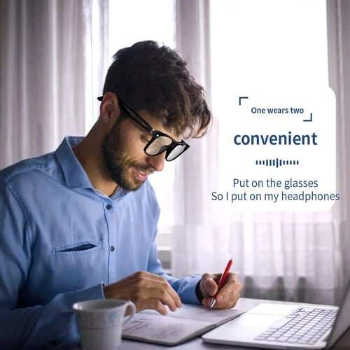 Inteligentne bezprzewodowe słuchawki i okulary przeciwsłoneczne