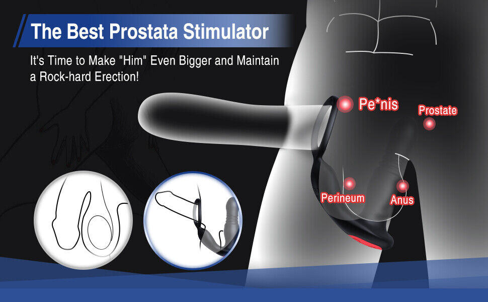 🎁Промоция на нов продукт за 2024 г.😍💥-Мъжки пръстен за масаж на простатата🎀