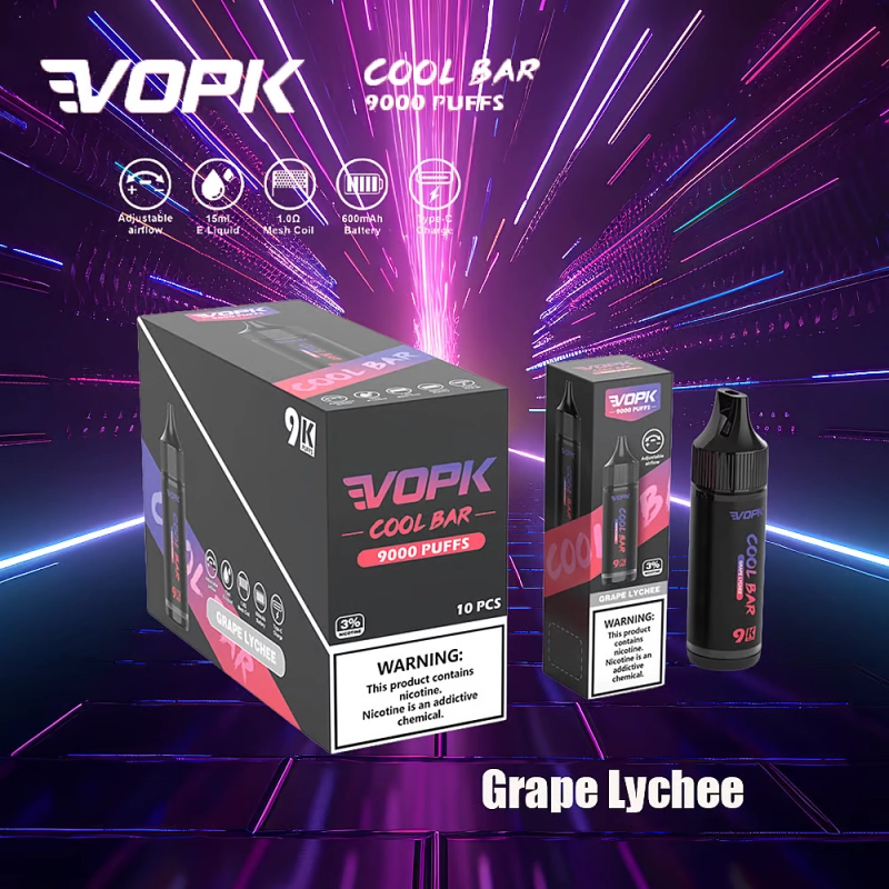 vopk cool bar 9000 puffs Orange Sour