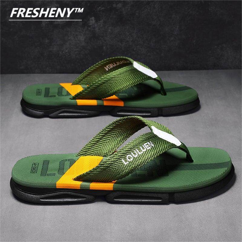 Chinelos masculinos casuais de praia ao ar livre