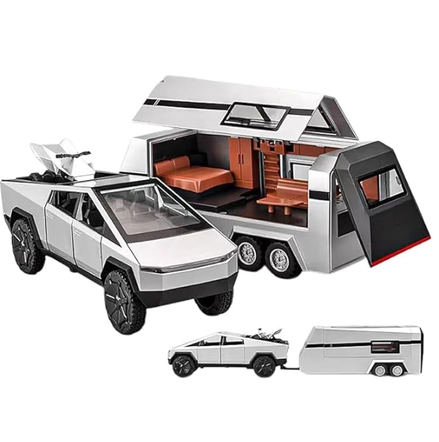 1:24 και 1:32 Tesla Cyber ​​Truck Die Cast