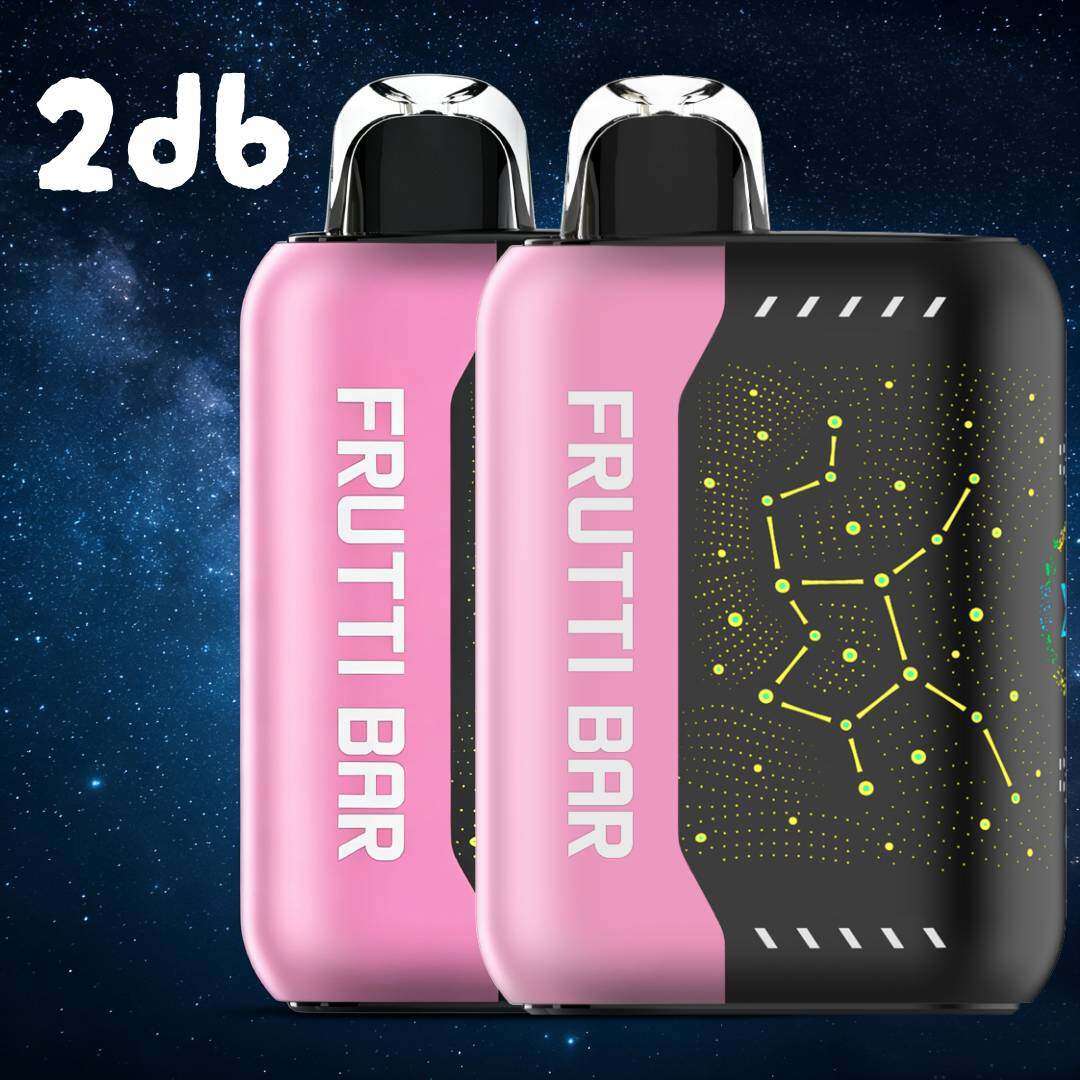 🚀 FRUTTI BAR FB25000 Eldobható elektronikus cigaretta - 25 000 használat (2 darabos csomag)