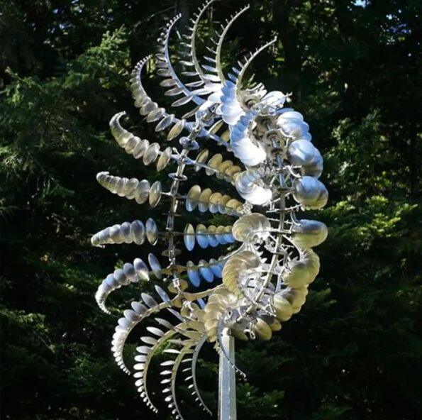 🌼Ogrodowy magiczny metalowy dynamiczny wiatrak