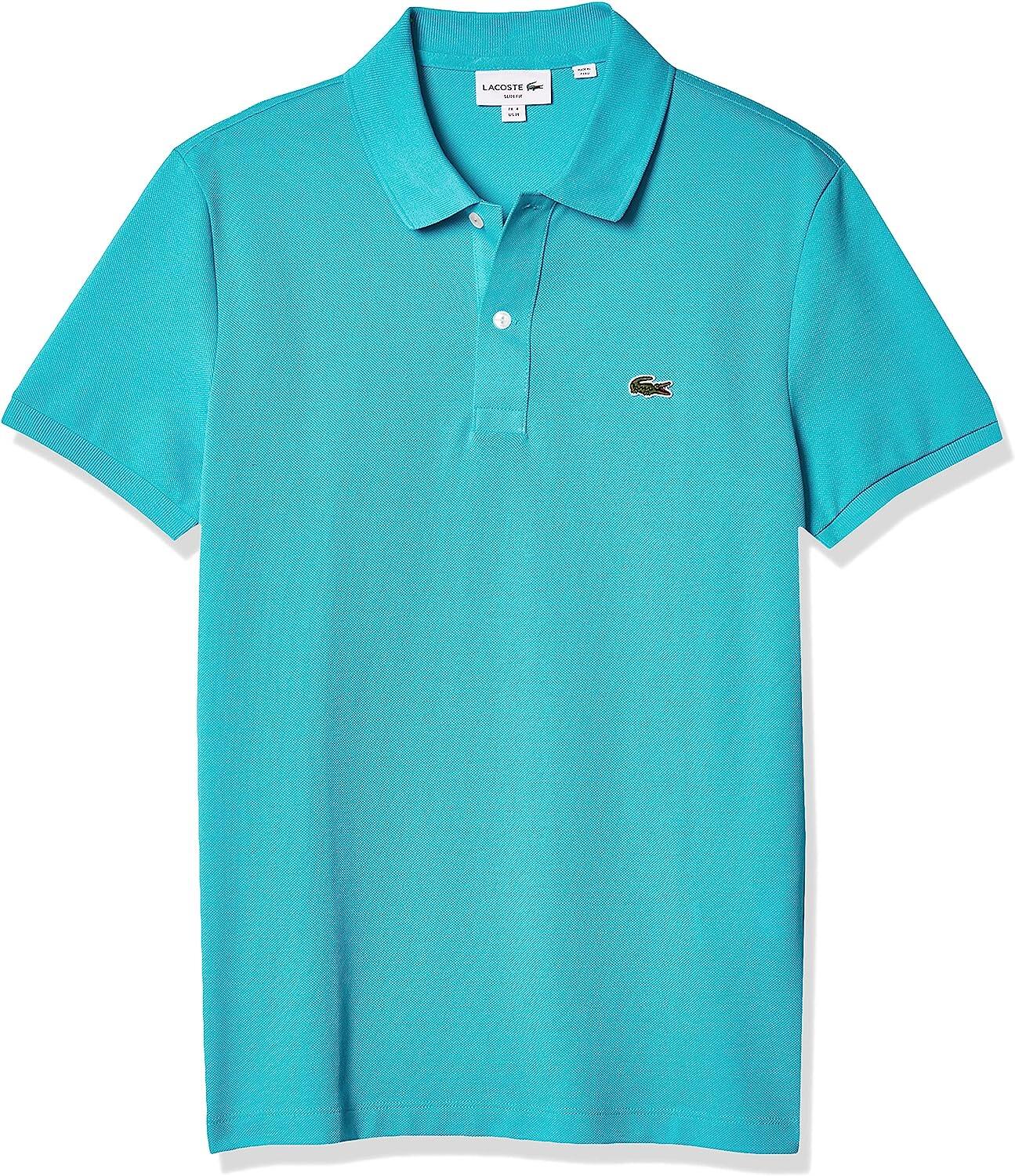 CAMISA POLO MASCULINA LACOSTE CLASSIC PIQUE SLIM FIT MANGA CURTA