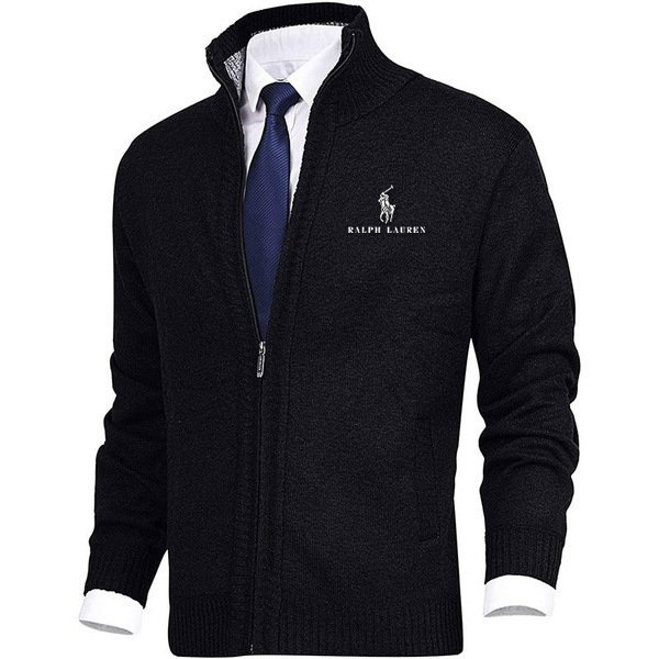 suéter cardigan masculino