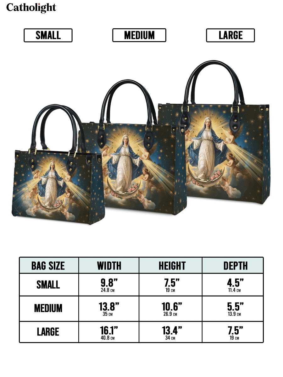 Catholight  The Queen of Heaven Leather Bag