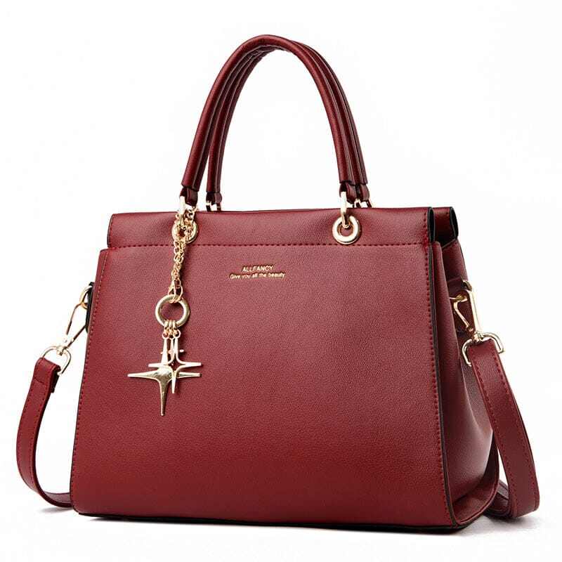 BOLSA FEMININA DE COURO - MOHAD